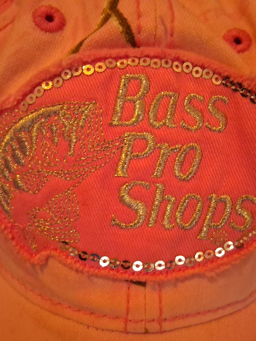 Bass Pro Shops Pink Tree Camo Adjustable Baseball Cap One Size Outdoor Hunting - Picture 2 of 5